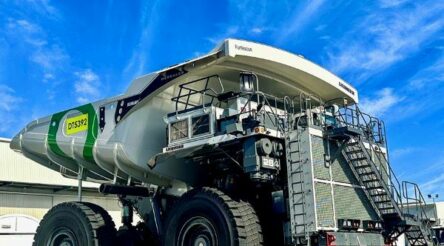 Image for Fortescue’s hydrogen powered truck takes to the road