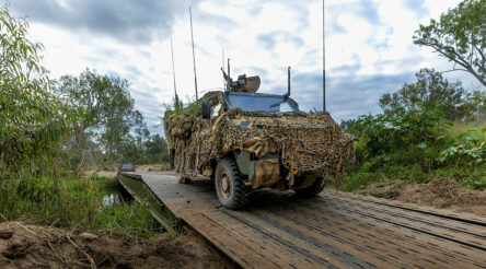 Image for Canberra announces $45 million contract for 15 more Bushmasters
