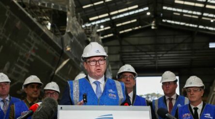 Image for Canberra accelerates build of landing ships in Perth