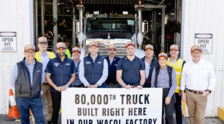 Image for Wacol factory celebrates delivery of 80,000th Mack truck