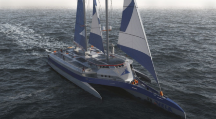 Image for Austal to build wind powered cargo trimaran