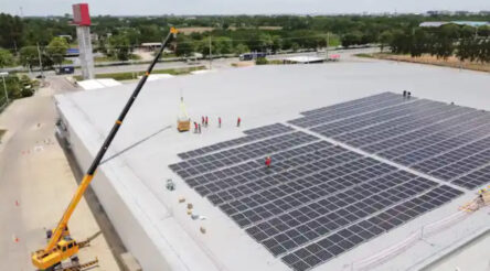 Image for Solar above, batteries below: here’s how warehouses and shopping centres could produce 25% of Australia’s power