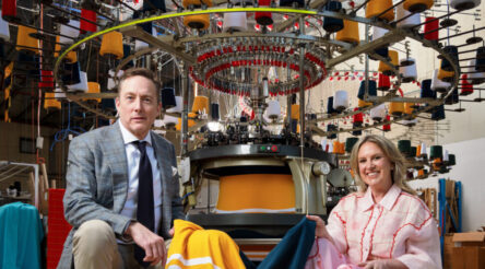Image for Sunset pair takes over knitwear business Silver Fleece