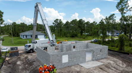 Image for Hadrian X builds first US homes