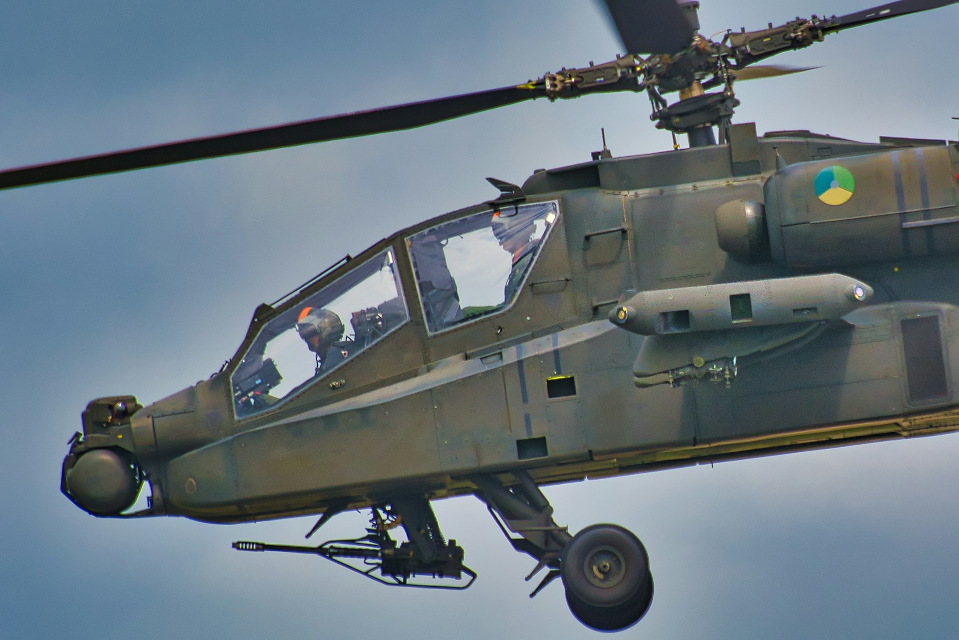 Apache helicopter