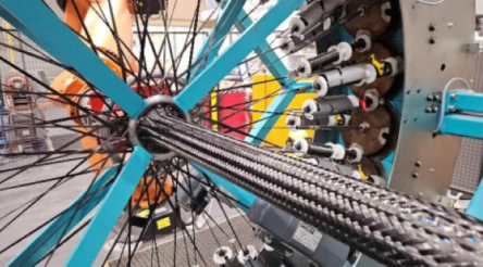 Image for Quickstep and RMIT study braiding for composite manufacture