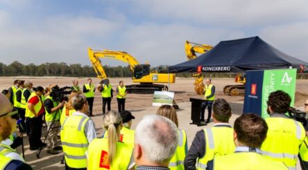 Image for Kongsberg breaks ground on missile manufacturing facility
