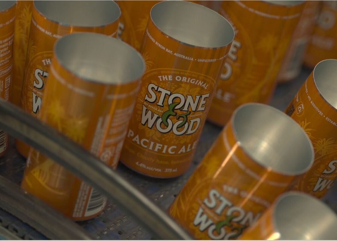Stone and Wood bev can production