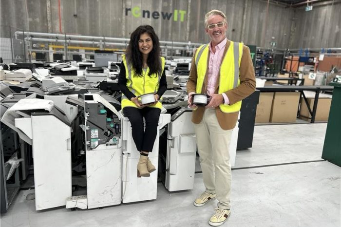 Recycling facility transforms e-waste into 3D printing material