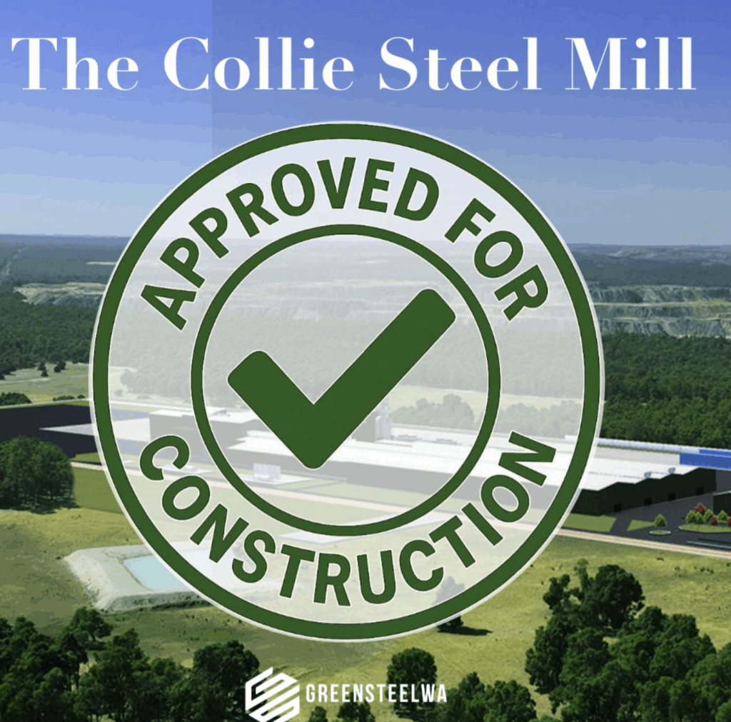 Collie Steel Mill receives full construction approval