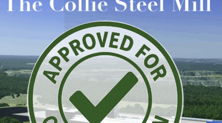 Image for Collie Steel Mill receives full construction approval