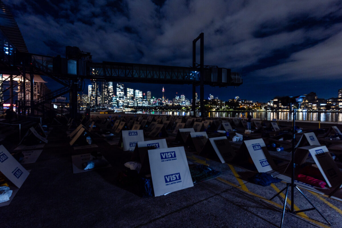 Vinnies CEO Sleepout