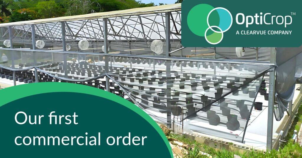 ClearVue subsidiary lands first commercial greenhouse contract