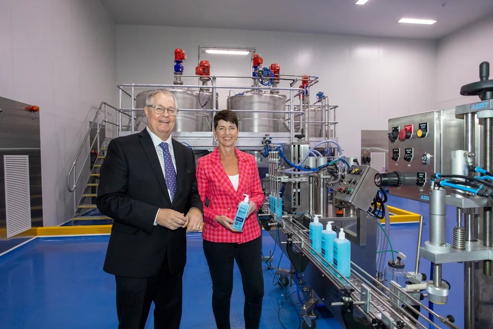 Whiteley opens $25 million Human Therapeutics Plant at Tomago