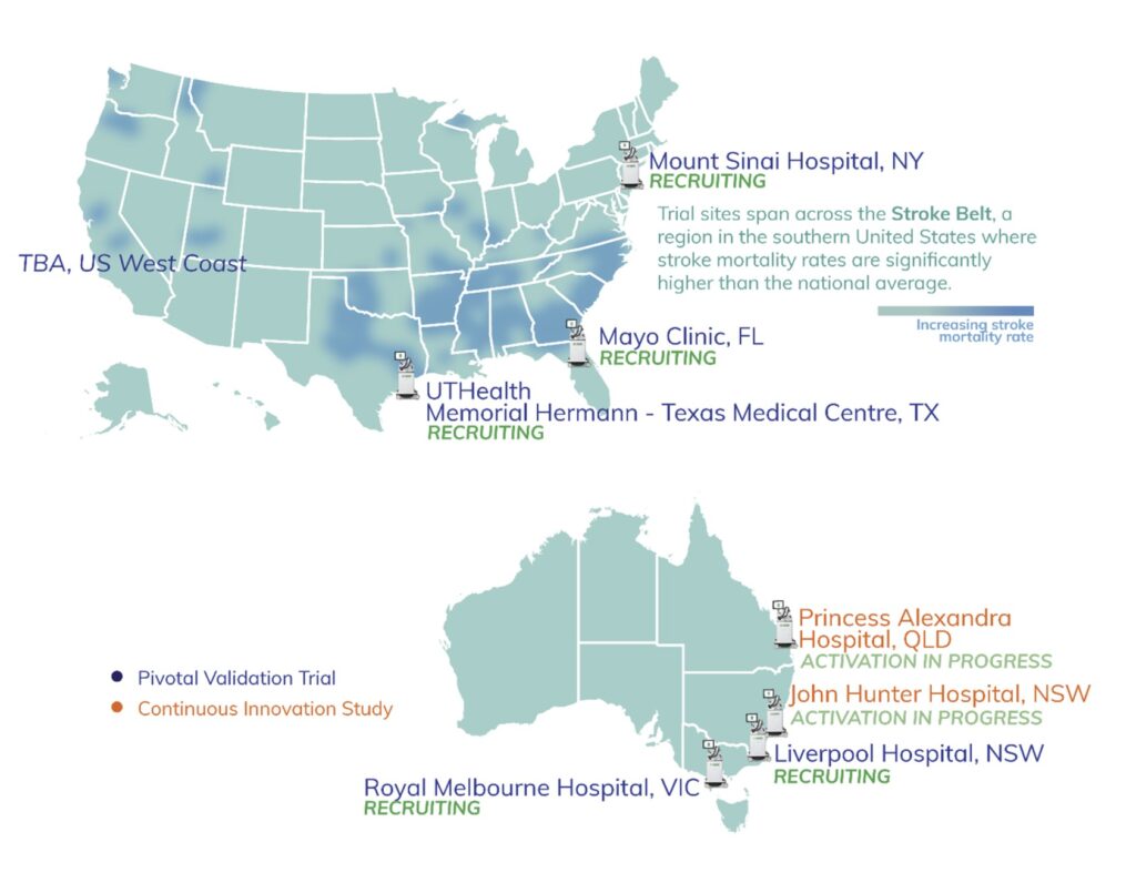 EMVision advances bedside brain scanner trials across two continents