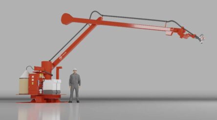 Image for FBR unveils Mantis welding robot with 8-metre reach for heavy industry