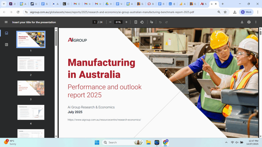 Manufacturing enters recession as costs and conditions bite