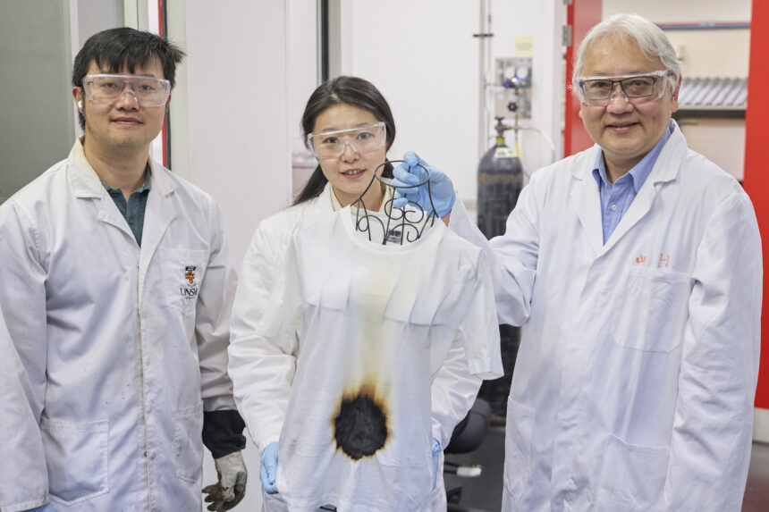 Fire resilience researchers expect new fabric coating to be on sale within a year