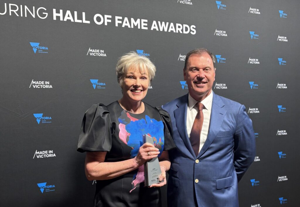 Ego Pharmaceuticals CEO joins Honour Roll for Service at Victorian Manufacturing Hall of Fame event