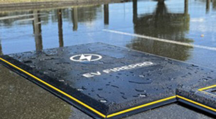 Image for Australian-made bottom-up EV fire suppression system passes safety standards in lab tests